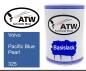 Preview: Volvo, Pacific Blue Pearl, 325: 500ml Lackdose, von ATW Autoteile West.